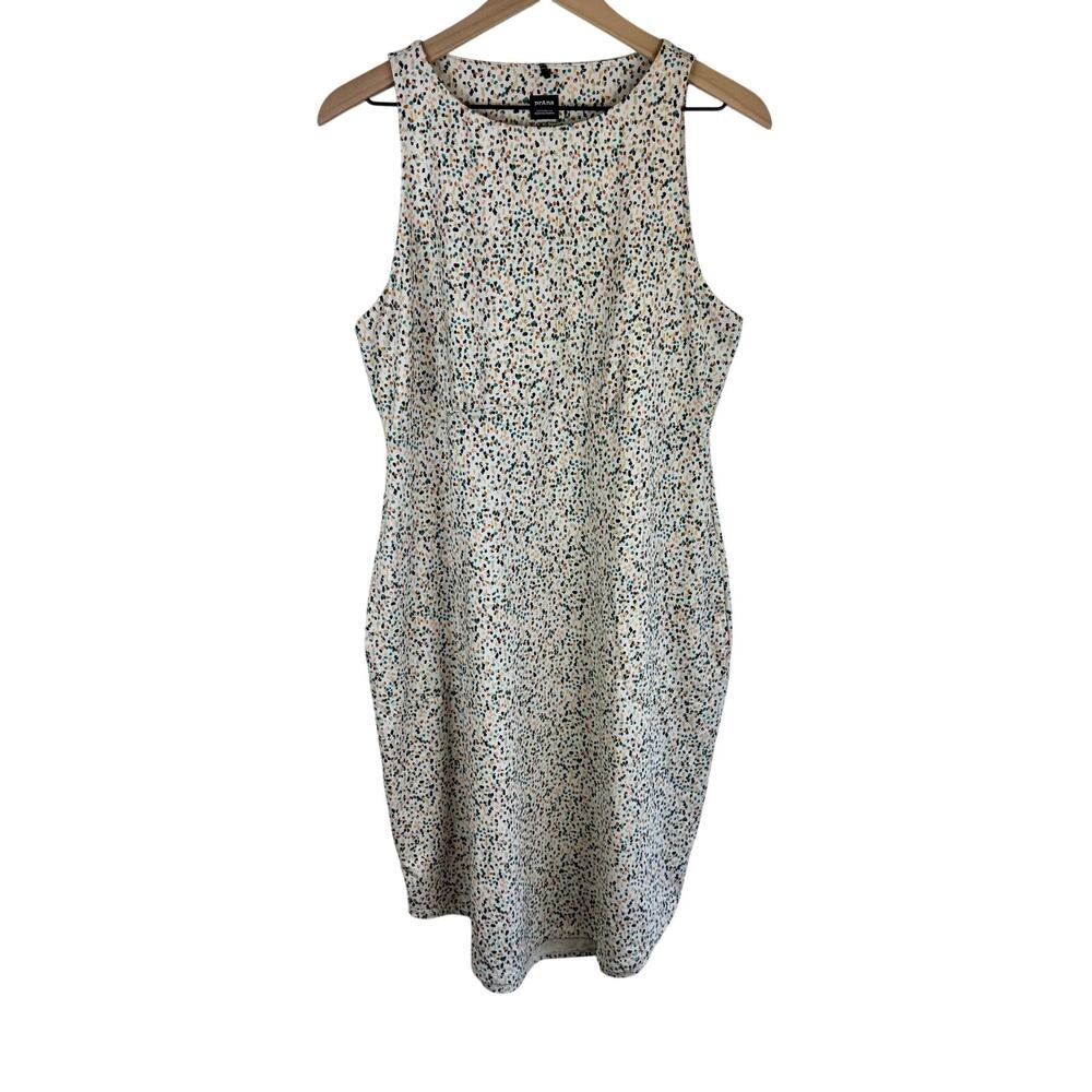 Prana Womens XL Confetti Dot Sleeveless Athletic Travel Dress